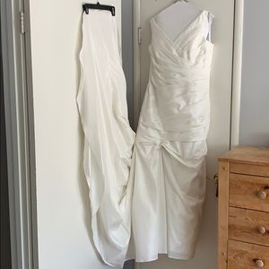 Alfred Angelo ivory color wedding dress